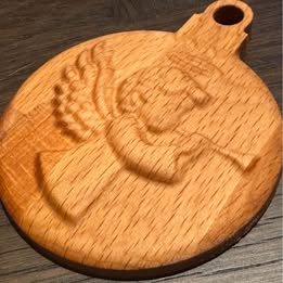 Julepynt 3D ophæng af træ