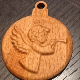 Julepynt 3D ophæng af træ